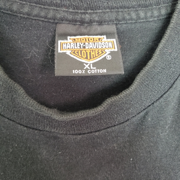 Vtg Harley Davidson single stitch graphic t-shirt - Picture 6 of 6